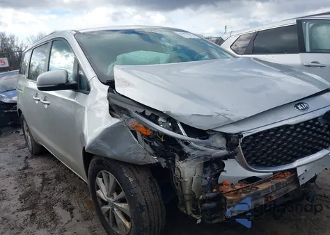 2016 Kia Sedona Lx from USA, damaged, VIN KNDMB5C15G6168396